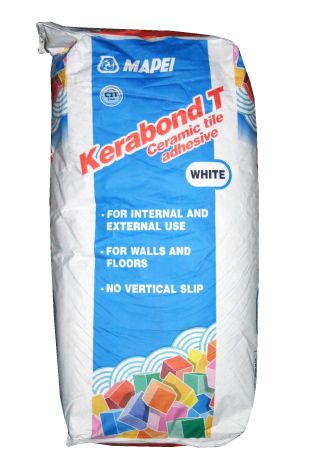 Mapei Kerabond T Standard Set White 20kg Pallet of 48 Bags