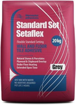 Tilemaster Standard Setaflex Grey 20kg