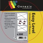 Genesis Easy Level Spacers - Base Pieces (Tub Of 200Pcs)