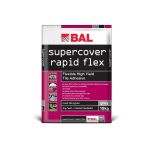 Bal Rapid Set Supercover Rapid Flex Adhesive Grey 15kg Pallet of 50 Bags