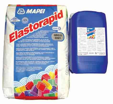 Mapei Elastorapid A & B White 20kg Pallet of 48 Bags / Pallet of 48 Bottles