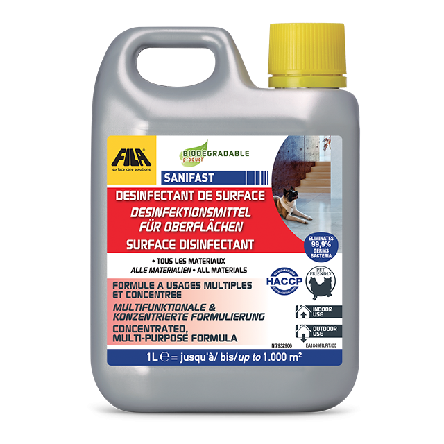 Fila - SANIFAST - Disinfectant for Surfaces - 1litre